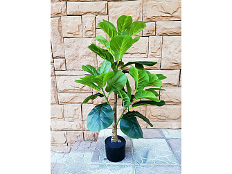 Искусственное растение Ficus Лирата 95 cm. 